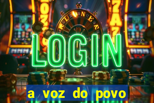 a voz do povo santa luzia